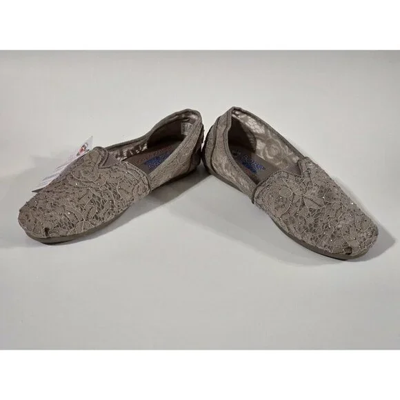 NWOB Bobs By Sketchers Mesh Slip On Shoes Women's US Sz 7 - Picture 6 of 11